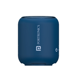 Portronics SoundDrum1-10W Portable Speaker with Bluetooth, TWS and Inbuilt-FM (Black)