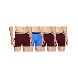 LUX VENUS Men's Cotton Boxers (Pack of 3) (Venus_ICDF_DRW_AST_100_3PC_Multi Color_Multicolour_100 CM)