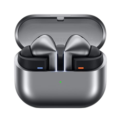 Samsung Galaxy in Ear Buds 3 Pro (Silver) with Galaxy Ai | Adaptive ANC | Real-Time Interpreter | 24-Bit Hi-Fi Audio | Up to 37H Battery | Ip57