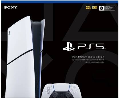 SONY PlayStation5 Digital Edition (slim) CFI-2008B01X 1 TB(White)