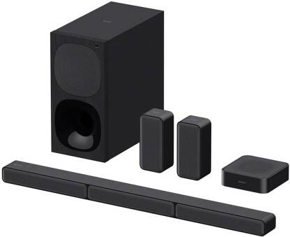 SONY HT-S40R 5.1ch Dolby Audio Home Theatre with Subwoofer & Wireless Rear Speakers 600 W Bluetooth Soundbar(Black, 5.1 Channel)