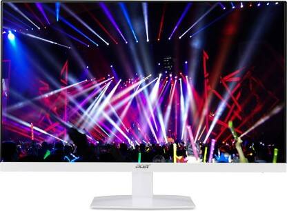 Acer 68.58 cm (27 inch) Full HD LED Backlit IPS Panel with EcoDisplay, Mercury Free, Flicker Free, Bluelight Shield, AMD Free Sync Compatible, 2X2W Inbuilt Speakers, Tilt-able Stand Ultra-thin Monitor (HA270)(Frameless, NVIDIA G Sync, Response Time: 1 ms, 120 Hz Refresh Rate)