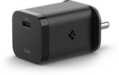 Spigen 35 W GaN 1.7 A Wall Charger for Mobile(Black)