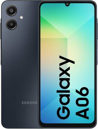 SAMSUNG Galaxy A06 (Black, 64 GB)(4 GB RAM)