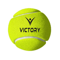 Victory Cricket Tennis Balls High Bounce Street Match Cricket Tournament Cricket Tennis Ball (Medium Ball, 1)