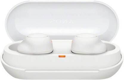 SONY WF-C500 IPX4/20Hrs Battery Life Bluetooth(White, True Wireless)