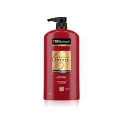 TRESemme Keratin Smooth Shampoo with Keratin & Argan Oil for Straight, Shiny Hair- 1L