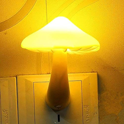 ascension Plastic Night Light Lamp for Baby Nursing Kids Favourite Birthday Party Return Gifts Cartoon Night lamp for Kids Room Baby Night Lights (Random Color) (Mushroom Shape)