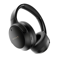 Boult Newly Launched Q Over Ear Bluetooth Headphones with 70H Playtime, 40mm Bass Drivers, Zen ENC Mic, Type-C Fast Charging, 4 EQ Modes, Bluetooth 5.4, AUX Option, IPX5 Wireless Headphones (Black)