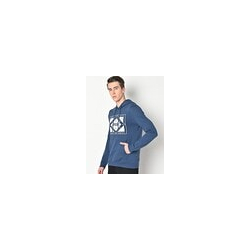 Printed Hoodie with Kangaroo Pockets
