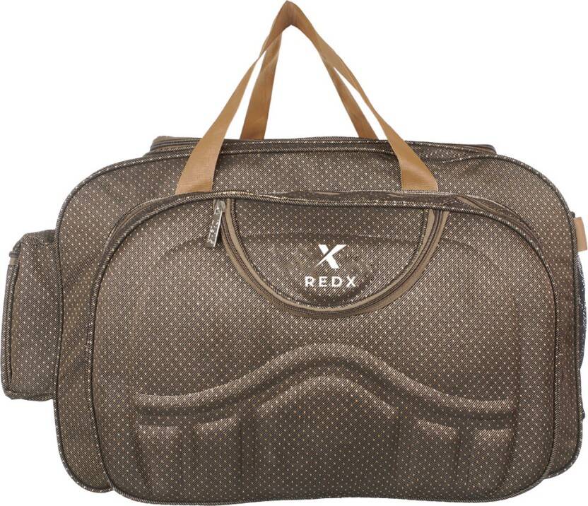 80 L Hand Duffel Bag - 80 L Duffle Bag Check In Luggage Bag travel Bag Storage Duffle bag - Brown - Large Capacity