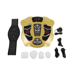 ARG Healthcare Electric Health Protection Machine with Heat and Stimulator Ultra Therapy Massager Electromagnetic Waves TENS-EMS Technology for Soles, Knees, and Ankle Pain Relaxation, Improve Blood Circulation (Gold)