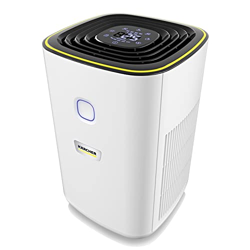 KARCHER AF20 Air Purifier for Home, Dual H13 HEPA & Activated Carbon Filters, Removes 99.99% Pathogens & Fine Dust, 430 sq. ft Coverage, Air Quality Display, Automatic & Night Modes, German Technology