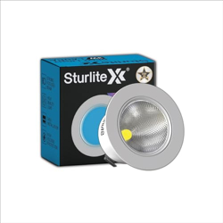 Sturlite Laura 3W LED Spotlight| Blue Light Color| 36mm-Cutout & Compact Design Ceiling Ligh| CRI Tech With High Voltage Protection Downlight - Pack of 1