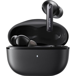 soundcore Life Note 3i Noise Cancelling in ear Earbuds, Patented Hybrid Multi-Mode ANC, TWS with 40H Playtime, 6 Mics for Clear Calls, Low Latency, IPX5 Waterproof, 22 Preset Eqs via App - Black