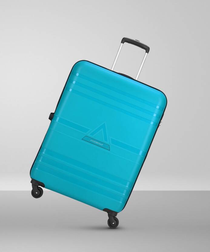 Large Check-in Suitcase (73 cm) 4 Wheels - Airstop 73 - Hardbody Trolley Bag - Teal