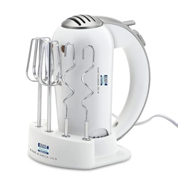 KENT 16051 Hand Blender 300 W | 5 Variable Speed Control | Multiple Beaters & Dough Hooks | Turbo Function, Plastic, 300 Watts