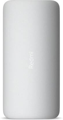 REDMI 10000 mAh 10 W Power Bank(White, Lithium Polymer, Fast Charging for Mobile)