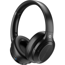 HP H300 Over Ear Wireless Headset, Black
