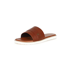 Van Heusen Men's tan Sliders-6 Kids UK (VHSCFRGFF000292 40 EU)