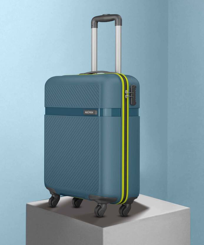 Small Cabin Suitcase (55 cm) 4 Wheels - Magnum Fury 55 - Blue