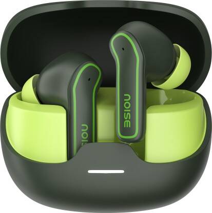 Noise Pop buds with 50 Hrs of playtime, Quad Mic with ENC Bluetooth(Moon Pop, True Wireless)