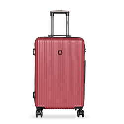 SWISS BRAND RIGA Range Red Color 28" Large Trolley