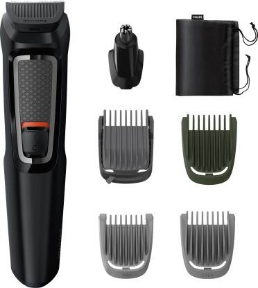 PHILIPS MG3724/30 Trimmer 60 min  Runtime 7 Length Settings(Black)