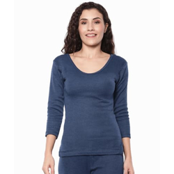 Dollar Women's Regular Thermal Top (MWLF-01-LDS-PO1-RN- Blue XXL)