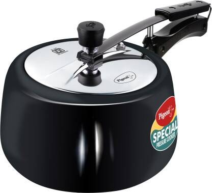 Pigeon Special Plus and 3 L Inner Lid Induction Bottom Pressure Cooker(Hard Anodized)