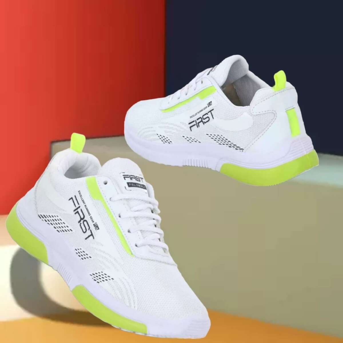 Trendy Walking Comfortable Sports Shoes For Men (White) Walking Shoes For Men (W... more