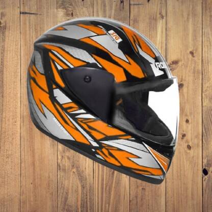 Lxt Full Face Helmet_ISI certified_Orange_H33 Motorbike Helmet(Orange)