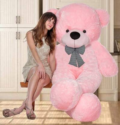 FOOFII Big Size Cutest & Super Quality Teddy Bear A Perfect Birthday Gift  - 89.5 cm(Pink)