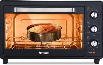 Venus 30-Litre Oven Toaster Grill (OTG)(VOTG30, Black)