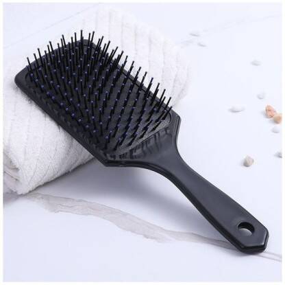 SANDIP Rectangular Cushion Paddle Hair Brush Large Paddle Cushion Hair Brush for Blow-Drying & Detangling - Comfortable Styling, Straightening & Smoothing