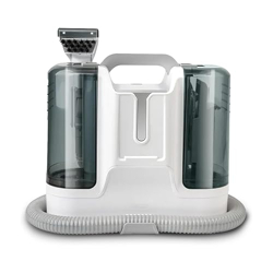 Sulfar Portable Spot Cleaner, Super Suction Cleaning Machine, Stain Remover, Multi-Purpose Portable Carpet & Upholstery Cleaner with Replacement Heads, Pet Stain Vacuum (White)