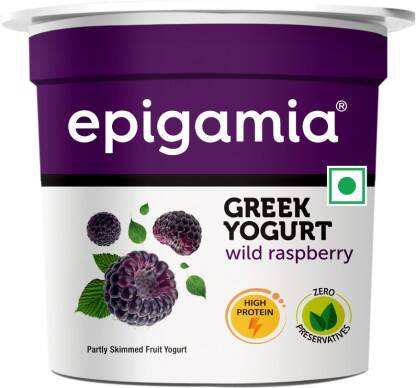 EPIGAMIA Greek Fruit Yogurt Wild Raspberry(85 g)
