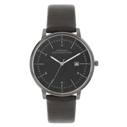 French Connection Spring-Summer 2023 Analog Black Dial Men's Watch-FCN00094C