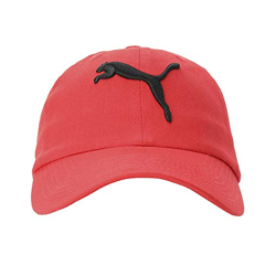 Puma Unisex, Cotton Ess Cap (Red, One Size)
