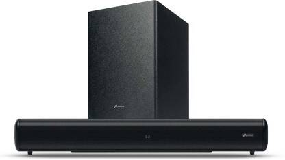 Pebble Arena 6 | Stereo Sound, Deep Bass with sub-woofer 60 W Bluetooth Soundbar(Multicolor, 2.1 Channel)