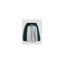 Boys Colourblock Hoodie with Kangaroo Pockets