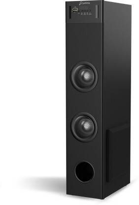 Pebble Sonic 8 | 80 Watt Stereo Sound, Deep Bass, LCD Display, Wireless Mic for Karaoke 2.1 W Bluetooth Tower Speaker(Multicolor, 2.1 Channel)