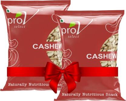 ProV Select Cashew  (Kaju) (Combo Pack, 2*200 g) (400 g) Cashews(2 x 200 g)