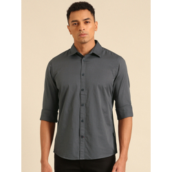 Being Human Slim Fit Pure Cotton Casual Shirt