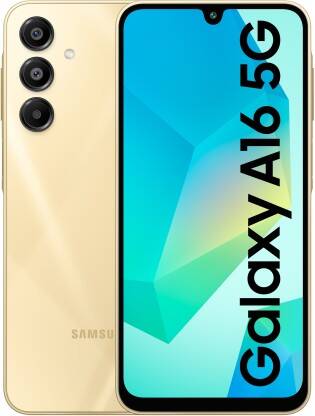 SAMSUNG Galaxy A16 5G (Gold, 128 GB)(8 GB RAM)