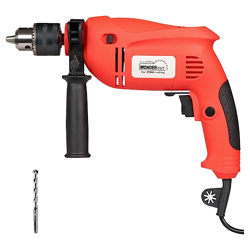 WONDERCUT Wc-Ed13-R Impact Drill Machine Reversible Hammer Driver Variable Speed Screwdriver (13Mm 650W), Red