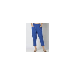 Women Elasticated Cropped Japanese Pants