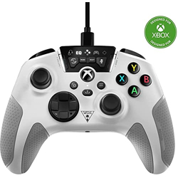 Turtle Beach Recon Controller Wired Gaming Controller for Xbox Series X & Xbox Series S, Xbox One & Windows 10 PCs Featuring Remappable Buttons, Audio Enhancements, and Superhuman Hearing - White