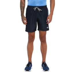 Nivia Trainer Shorts with Reflective Piping/Solid Shorts for Men/Polyester Fabric-Blue(Medium)