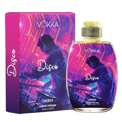Vokka Disco 100ml Perfume | Unisex Luxury Long Lasting Leather Perfume For Men And Women | Woody Leather Scent Eau De Parfum | EDP Fragrance for Gift | Notes: Spicy Agarwood Leathery